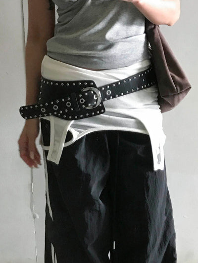 rivet embossed belt