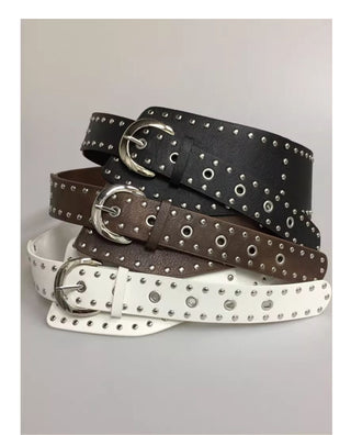 rivet embossed belt