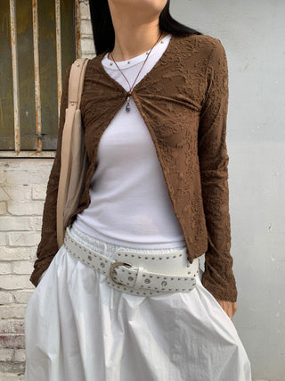 rivet embossed belt
