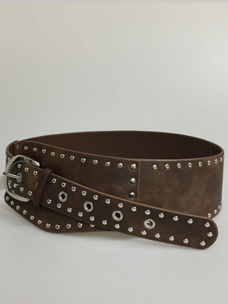 rivet embossed belt
