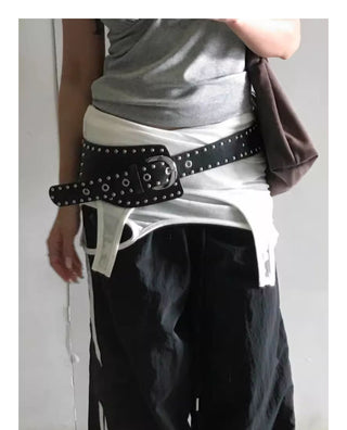 rivet embossed belt