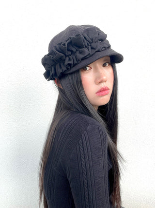 cotton newsboy cap