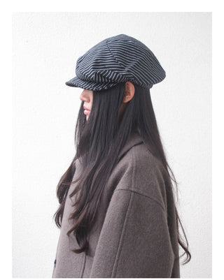 plain white beret