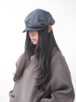 plain white beret