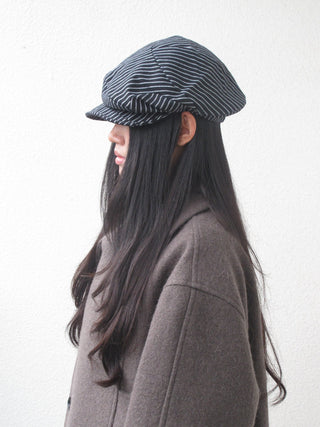 plain white beret