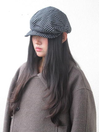 plain white beret
