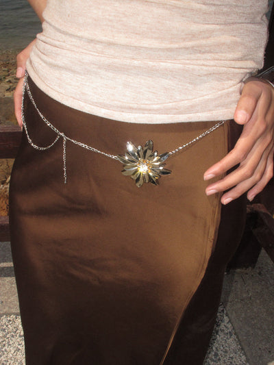 dual-wear flower necklace