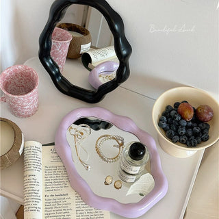 Pastel Wavy Mirror