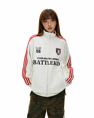 Retro sport Striped jacket