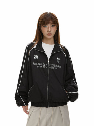 Retro sports outdoor jacket