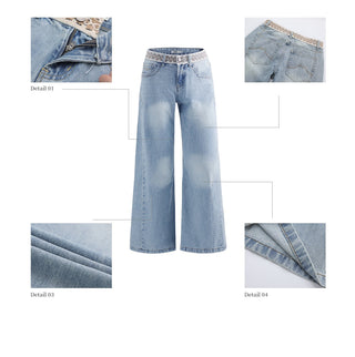 [WEEKH] light wide jeans