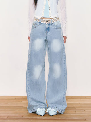 [WEEKH] light wide jeans