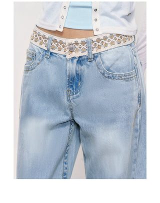 [WEEKH] light wide jeans
