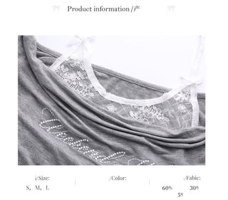 [WEEKH] lace halter top
