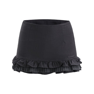 [WEEKH] ruffled a-line skirt