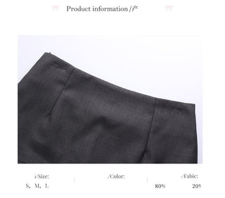 [WEEKH] ruffled a-line skirt