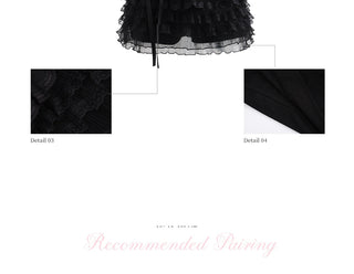 [WEEKH] bow lace culottes