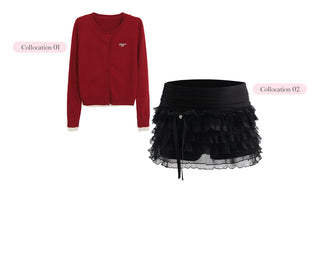 [WEEKH] bow lace culottes