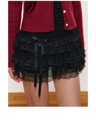 [WEEKH] bow lace culottes