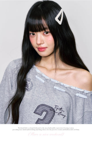 [WEEKH] digital patch sweater