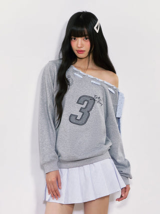 [WEEKH] digital patch sweater