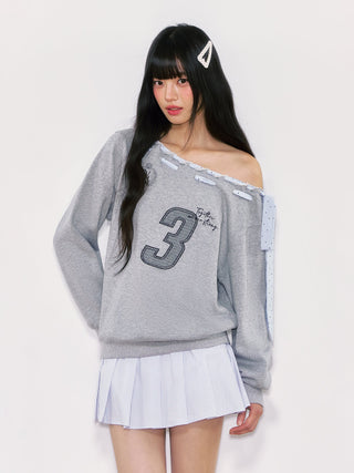 [WEEKH] digital patch sweater