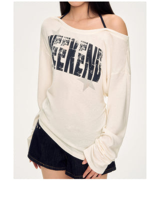 [WEEKH] lace-up shoulder top