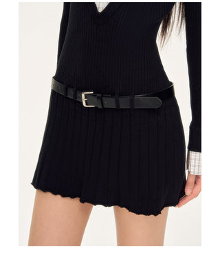 [WEEKH] plaid knit dress