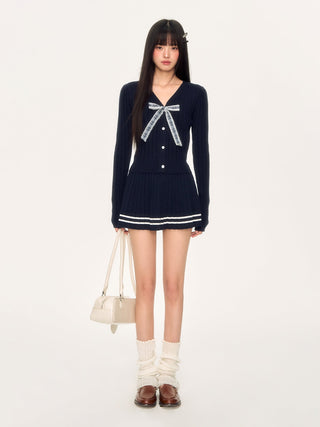 [WEEKH] knit cardigan set