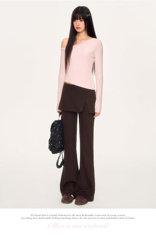 [WEEKH] bootcut casual pants