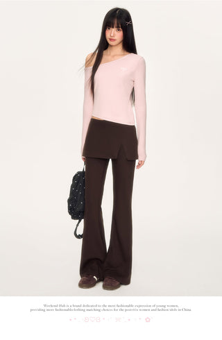 [WEEKH] bootcut casual pants