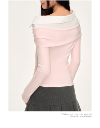 [WEEKH] bow twist top