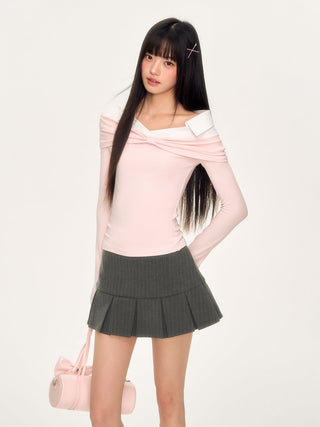[WEEKH] bow twist top