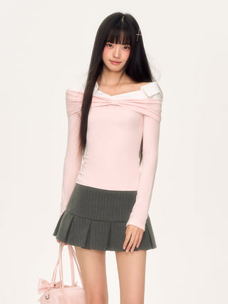 [WEEKH] bow twist top