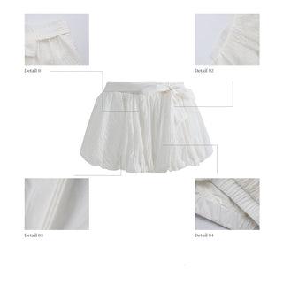 [WEEKH] bow bandage skirt