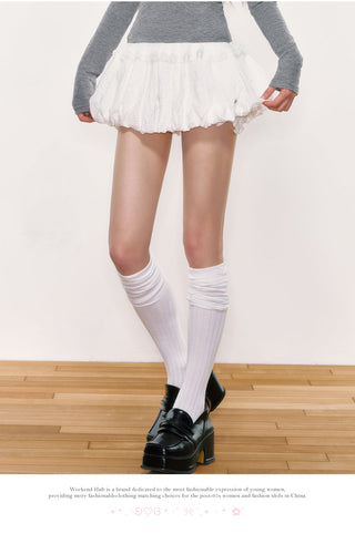 [WEEKH] bow bandage skirt