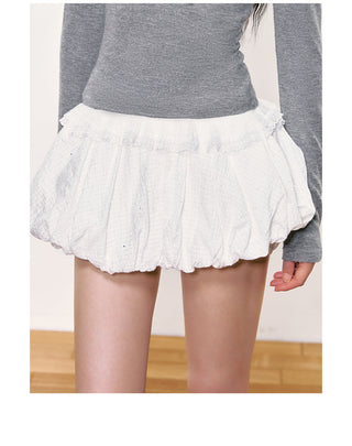 [WEEKH] bow bandage skirt