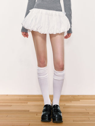 [WEEKH] bow bandage skirt