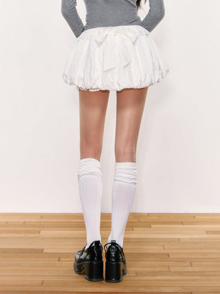 [WEEKH] bow bandage skirt