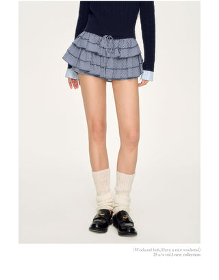 [WEEKH] plaid cake dress
