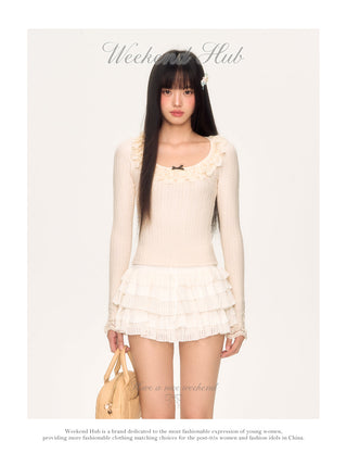 [WEEKH] double-layer cake dress