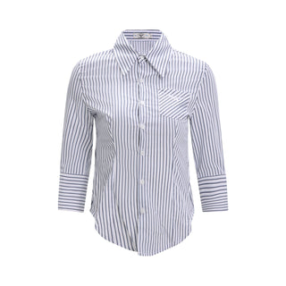[WEEKH] striped slim shirt
