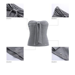 [WEEKH] bow tube top