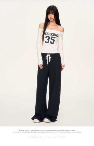 [WEEKH] letter floral top