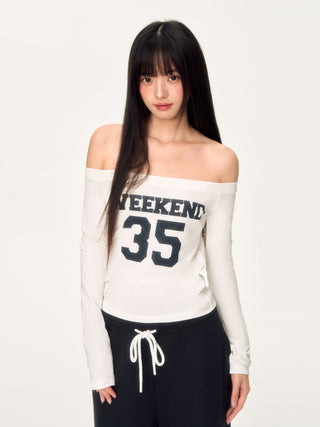 [WEEKH] letter floral top