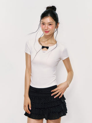 [WEEKH] lace short sleeve