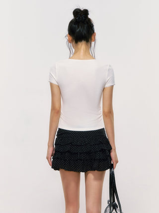 [WEEKH] lace short sleeve