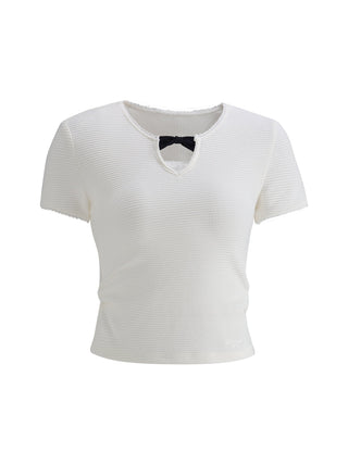 [WEEKH] lace short sleeve