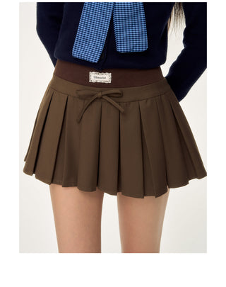 [WEEKH] double waist skirt