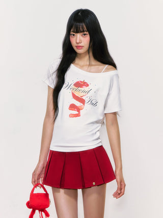 [WEEKH] fruit print tee